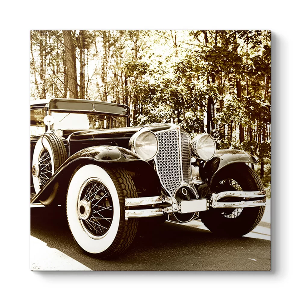 Nostaljik Araba Tablosu - Model 3